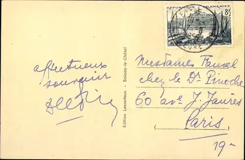 Ak Boissey le Chatel Eure, Château