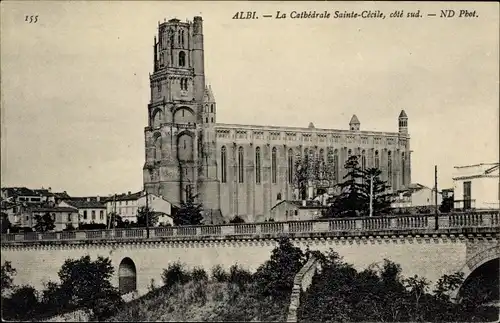 Ak Albi Tarn, La Cathedrale Sainte Cécile