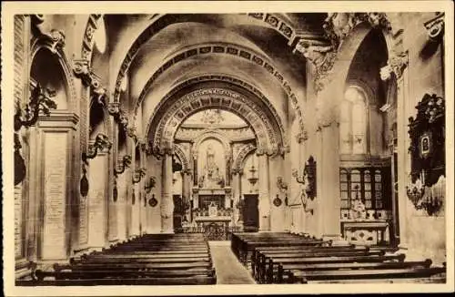 Ak Lisieux Calvados, La Chapelle des Carmelites, Kapelleninneres