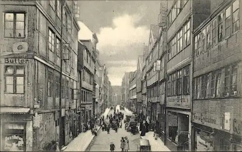 Ak Hamburg Mitte Altstadt, Brauerknechtgraben, Geschäfte