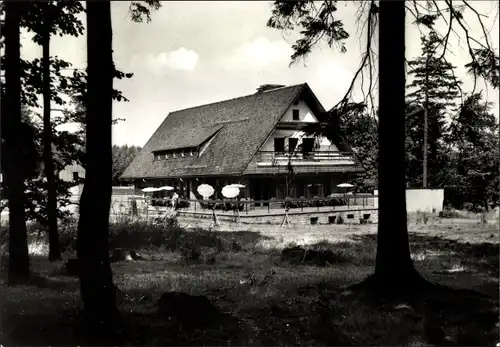 Ak Friedrichroda im Thüringer Wald, Heuberghaus, Außenansicht