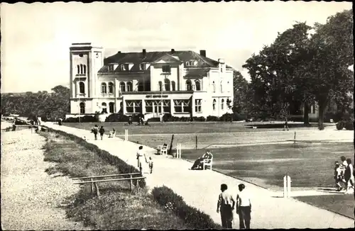 Ak Seebad Heiligendamm Bad Doberan, Strandpromenade