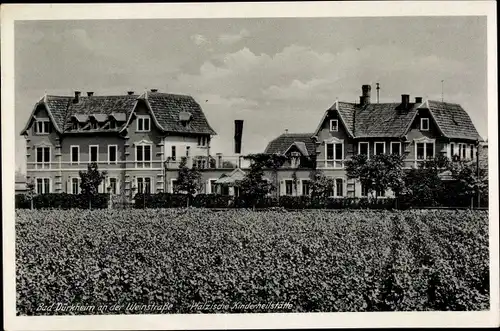 Ak Bad Dürkheim am Pfälzerwald, Pfälzische Kinderheilstätte, Außenansicht