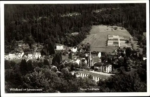 Ak Bad Wildbad im Schwarzwald, Neue Trinkhalle