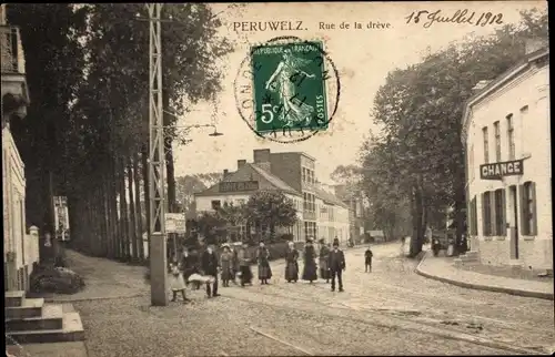 Ak Bon Secours Bonsecours Péruwelz Hennegau, Rue de la drève