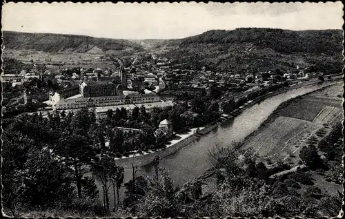 Ak Echternach Luxemburg, Panorama, Fluss