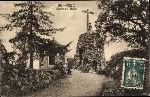 Ak Bussaco Portugal, Capella de Caiphaz