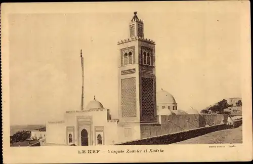 Ak El Kef Tunesien, Mosquee et Kadria