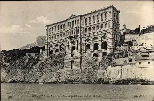Ak Monaco, Le Musee Oceanographique, cote de la Mer