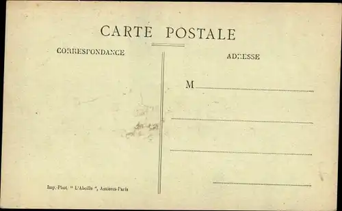 Ak Les Autorites du Pays, Französische Politiker, Karikatur