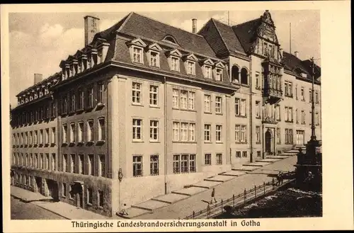 Ak Gotha im Thüringer Becken, Thüringische Landesbrandversicherungsanstalt