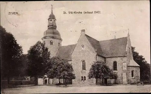 Ak Zeven in Niedersachsen, St. Viti Kirche