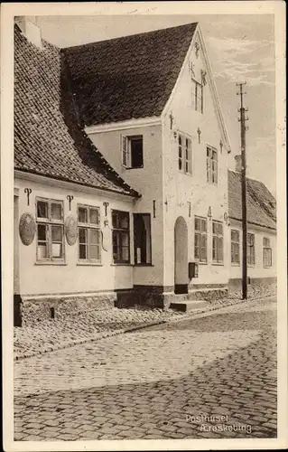 Ak Ærøskøbing Ärösköping Dänemark, Posthuset