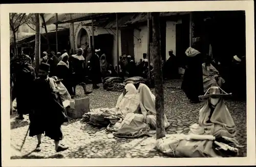 Ak Tetuan Tétouan Marokko, Un Rincon del Zoco de Guersa Quebira