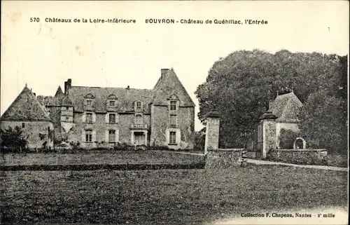 Ak Bouvron Meurthe et Moselle, Château de Quéhillac