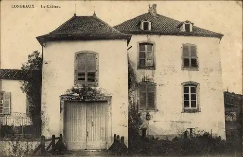 Ak Longeaux Meuse, Château