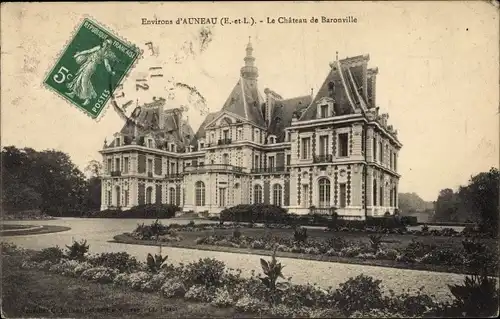 Ak Auneau Eure et Loir, Château de Baronville
