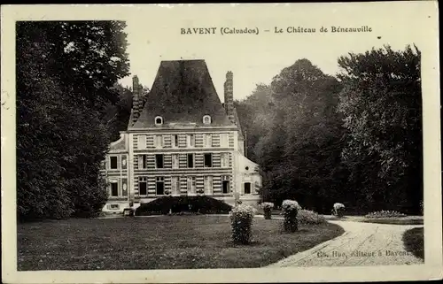 Ak Bavent Calvados, Château de Bénéauville