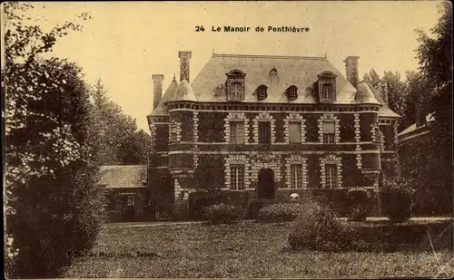 Ak Penthievre Morbihan, Le Manoir