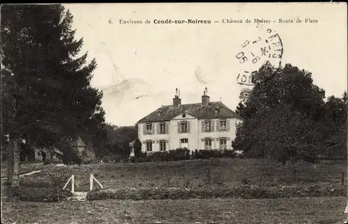 Ak Condé sur Noireau Calvados, Château de Moissy