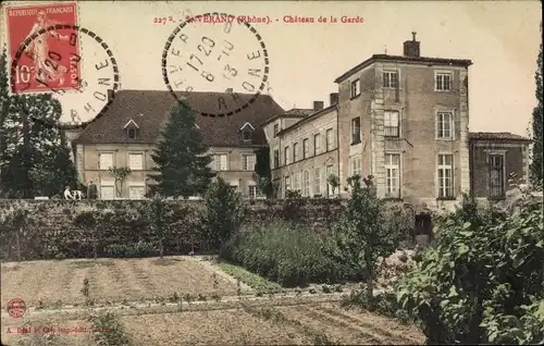 Ak St Verand Rhône, Château de la Garde