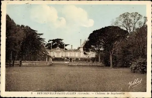 Ak Saint Julien Beychevelle Medoc Gironde, Château de Beychevelle