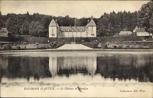 Ak Autun Saône-et-Loire, Château de Montjeu