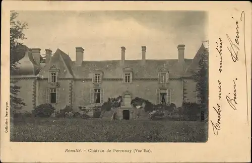 Ak Romillé Ille-et-Vilaine, Château de la Perronnaye