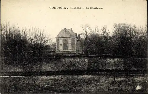 Ak Coupvray Seine et Marne, Château