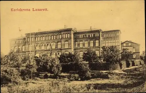 Ak Karlskrona Schweden, Lasarett