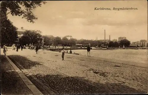 Ak Karlskrona Schweden, Borgmästarebron