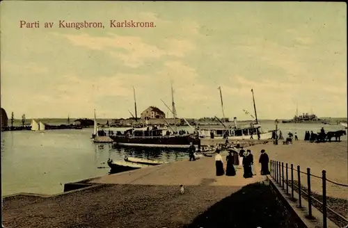 Ak Karlskrona Schweden, Parti av Kungsbron