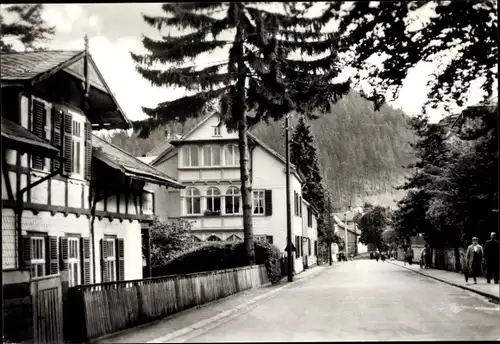 Ak Friedrichroda im Thüringer Wald, Wilhelm-Pieck-Straße