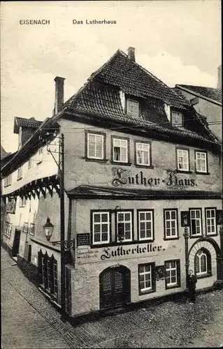Ak Lutherstadt Eisenach in Thüringen, Das Lutherhaus, Lutherkeller