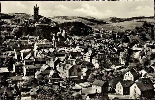 Ak Dillenburg in Hessen, Ortsansicht, Wilhelmsturm