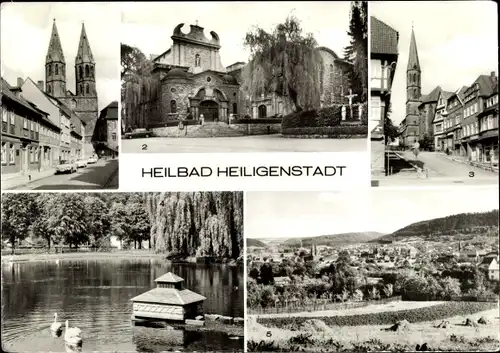 Ak Heilbad Heiligenstadt Eichsfeld Thüringen, Stubenstraße, Redemptoristenkloster, Teilansicht
