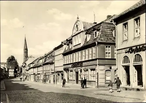 Ak Heilbad Heiligenstadt Eichsfeld Thüringen, Karl Marx Straße, Kirche