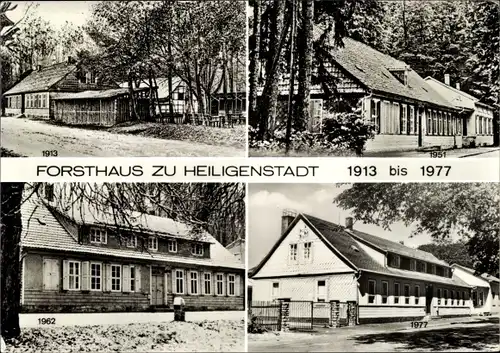 Ak Heilbad Heiligenstadt Eichsfeld Thüringen, Forsthaus in den Jahren 1913 bis 1977