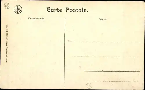 Ak Verviers Wallonien Lüttich Belgien, Societe d'Harmonie, Straßenpartie, Kinder