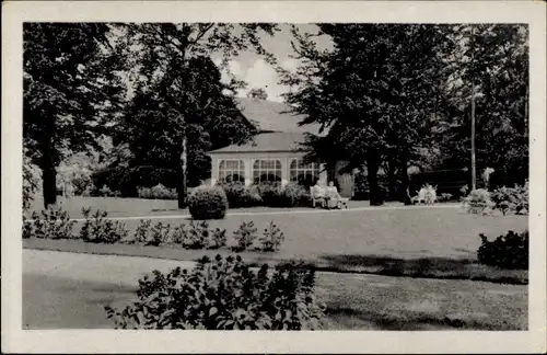 Ak Tabarz im Thüringer Wald, Parkpartie