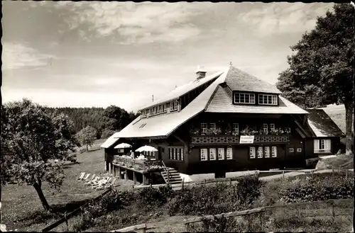 Ak Lehen Todtmoos im Schwarzwald, Pension Dreimädelhaus