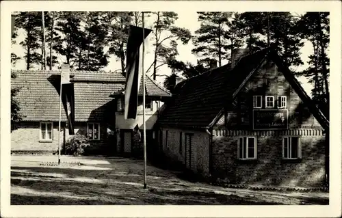 Ak Wesenberg in Mecklenburg, Jugendherberge am Gr. Labus See