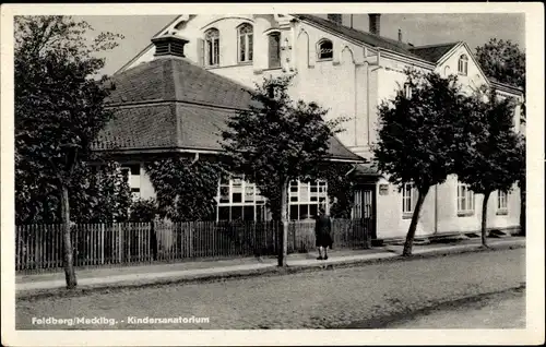 Ak Feldberg in Mecklenburg, Kindersanatorium