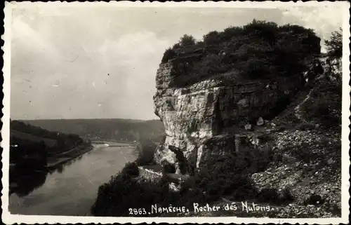 Ak Nameche Wallonien Namur, Rocher des Nutong