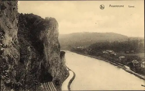 Ak Anseremme Dinant Wallonien Namur, Tunnel