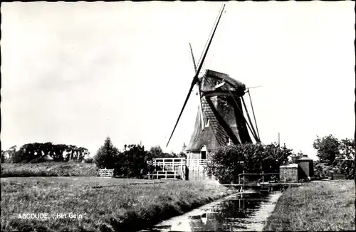Ak Abcoude Utrecht Niederlande, Molen Het Gein