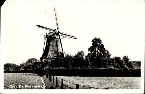 Ak Goor Overijssel, De Braak molen