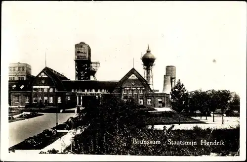 Ak Brunssum Limburg Niederlande, Staatsmijn Hendrik