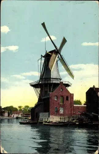 Ak Heerenveen Friesland Niederlande, Molen