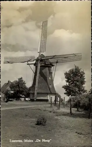 Ak Lunteren Ede Gelderland, Molen De Hoop